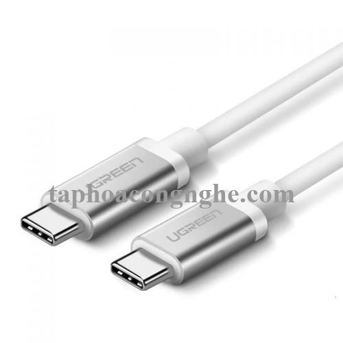 Ugreen 10680 0.5M màu bạc Cáp TypeC (3.1) Data cao cấp US161 30010680